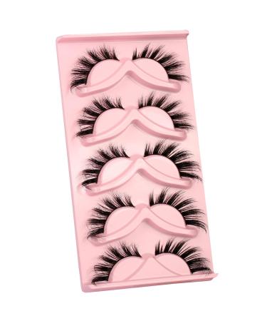 Milllruez Fox Eye False Eyelashes - Fluffy Faux Mink Wispy Lashes for Volume and Length - Bratz Doll Inspired Pack - Buy Online on GoSupps.com