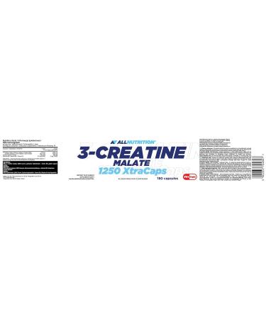 All-Nutrition Creatine Malate Xtracaps - 180 Capsules for Muscle Growth Taurine & Vitamin B6 - Ideal for Athletes & Beginners - International Shipping Available - Buy Online on GoSupps.com
