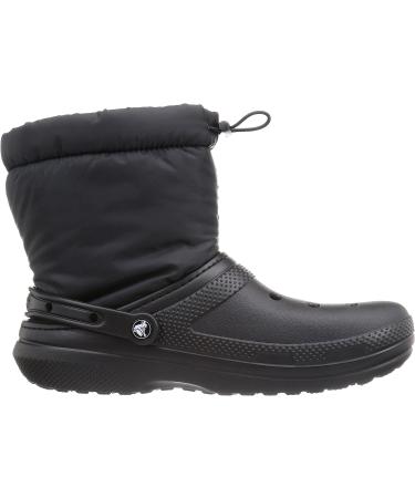 Crocs Classic Lined Neo Puff Winter Boots - Black | Size 10 Women/8 Men - Buy Online on GoSupps.com