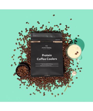 Protein Works Protein Coffee Coolers 1kg - Caramel Latte | 22g Protein 120mg Caffeine | Coffee Flavoured Shake | 33 Servings - Buy Online on GoSupps.com