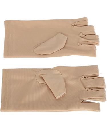 UV Protection Manicure Gloves Fingerless Prevent Sun Damage Prevent Skin Aging Manicure Protection Gloves for Driving (DOACTm8w1375tbi-11) - Buy Online on GoSupps.com