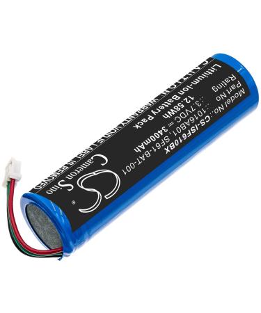 Replacement Battery Compatible with Intermec SF61 SF61b Part Number: 1016AB01 5711783259886 8507600090 SF61-BAT-001 3400mAh/3.7V