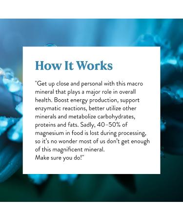 Nature's Sunshine Magnesium 250mg 180 Tablets - Essential Mineral Supplement - Buy Online on GoSupps.com