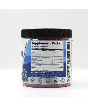 ArtsBear HoneySea Creatine Monohydrate Gummies - 5000mg Creatine Natural Blueberry Flavor 120 Count - Vegan Sugar-Free Boosts Performance & Recovery - Buy Online on GoSupps.com