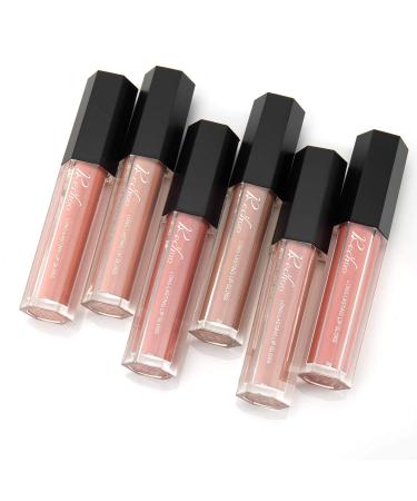 Rechoo Matte Liquid Lipstick Set  6 Pcs Superstay Mate Ink Waterproof Lip Gloss Beauty Lips Makeup Set (NUDE MATTE INK) A-NUDE MATTE INK - Buy Online on GoSupps.com