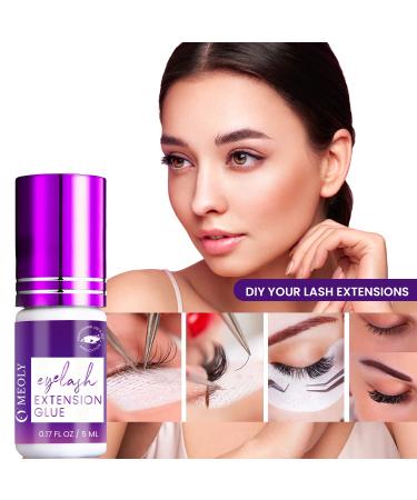 Sensitive Eyes Strong Hold Lash Extension Glue - No Fume, 6-7 Weeks Retention, Professional Grade - Buy Online on GoSupps.com