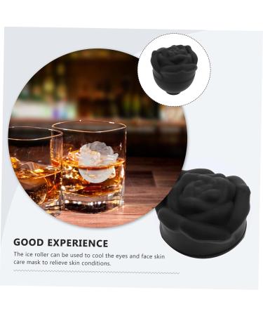 FRCOLOR 3pcs Rose Face Ice Tray - V-Shape Facial Ice Roller & Cocktail Ice Molds | Food Grade Silicone for Glowing Skin - Buy Online on GoSupps.com