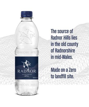 Radnor Hills Mineral Water 24x500ml - Screw Cap Bottle | Premium Hydration - Buy Online on GoSupps.com