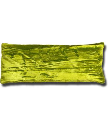 Candi Andi Handmade Lavender Scented Eye Pillow with Flax Seed Fill in Lime - Buy Online on GoSupps.com