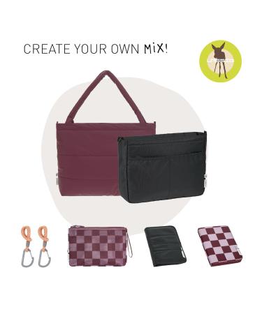 L SSIG Baby Changing Bag Shopper - Deep Red Stroller Attachment - Stylish & Functional eCommerce International Shipping - Buy Online on GoSupps.com
