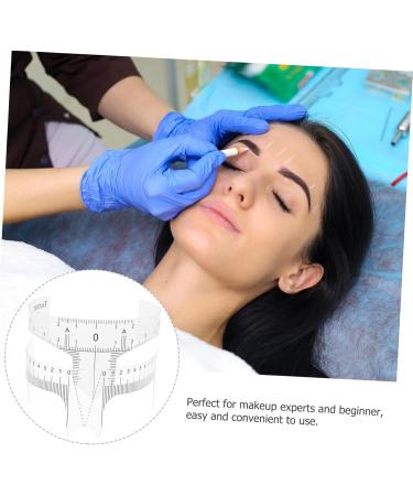 Outanaya 10pcs Eyebrow Design Ruler Beauty Tools Eyebrow Measurer Eyebrow Shape Face Ruler Eyebrow Trimming - Buy Online on GoSupps.com