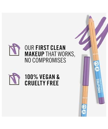 Rimmel Kind & Free Eye Liner Grape Pack of 2 - Vegan Formula for Sensitive Eyes - Buy Online on GoSupps.com