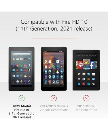 Clear Case with Screen Protector for Fire HD 10 & HD 10 Plus (11th Gen 2021) - Made for Amazon - Buy Online on GoSupps.com