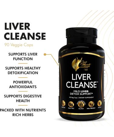 Coc March N.M.D Liver Cleanse Support Supplement Digestive & Gut Health Formula with Real Plant Nutrients Immune Support for Men & Women - Vegan, Gluten Free, Keto Friendly 90 Veg Capsules - Buy Online on GoSupps.com