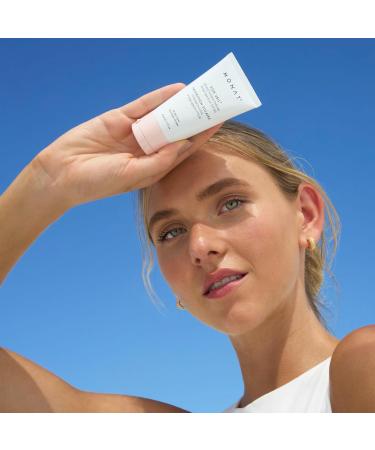 MONAT Sun Veil Mineral Sunscreen for Face SPF 50 Tinted Invisible Defense Broad Spectrum Oil Free Facial Sunscreen with Zinc Oxide Niacinamide & Vitamin E 1.7 Fl Oz - Buy Online on GoSupps.com