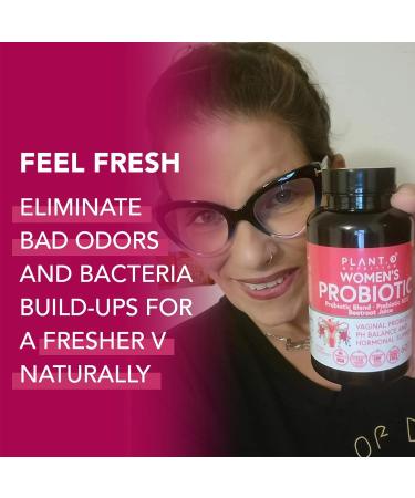 Vaginal Probiotics for Women - 4 Lactobacillus Strains for pH Balance & Healthy Vaginal Flora - Buy Online on GoSupps.com