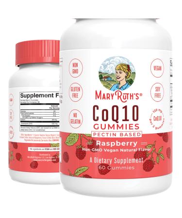 CoQ10 | 1 Month Supply | CoQ10 Gummies | CoQ10 Supplements for Adults & Kids | Gummy Supplements for Heart Health & Cellular Energy | Vegan | Non-GMO | Gluten Free | 60 Count