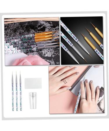 Housoutil 1 Set Nail Brush Seal Nail Accessories Brochas Para U as Acrilicas Nail Drawing Clear Nail Gel Nail Art Pen Nail Art Brush Nail Painting Pen Nail Polish Manicure Plastic - Buy Online on GoSupps.com