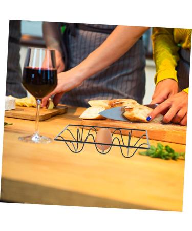 Ciieeo Egg Holder Dispenser Egg Tray Kickstand Egg Holder for Refrigerator Egg Rack for Refrigerator Storage Basket Household 18.00X12.00X3.50CM Black - Buy Online on GoSupps.com