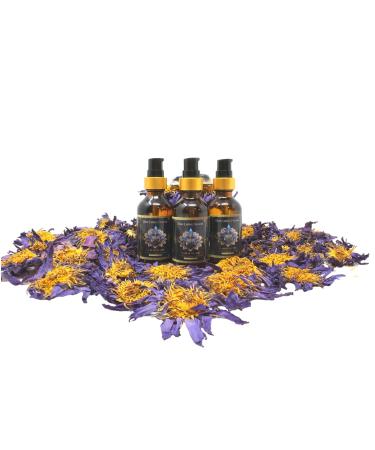 100% Pure Moringa Oil with Blue Lotus & Monoatomic Gold - Scent of the Nile - 1 oz | Premium Skincare - Buy Online on GoSupps.com