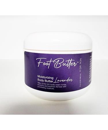 Foot Butter by Dr Ron Lavender & Vanilla Moisturizing Body Butter 8 oz