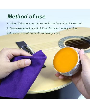 Wood Beeswax Polish - Traditional 60ml for Musical Instruments & Furniture Care - Buy Online on GoSupps.com