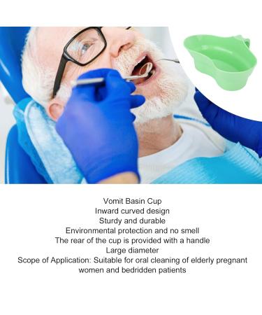 Kenanlan Vomiting Pelvic Cup & Bed Mouthwear Plastic Vomiting Tray & Bowl Handle for Easy Use - Buy Online on GoSupps.com