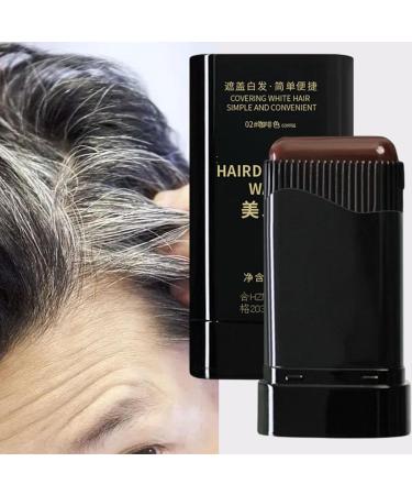 Stick Coloration Cheveux | Camouflage Cheveux Blancs - 20g Naturel Waterproof Longue Tenue Rapide Pour Chevelure Grise Couvre Vite Racines Et Contours Caf  - Buy Online on GoSupps.com