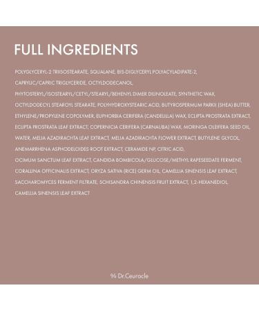 Dr.Ceuracle Vegan Kombucha Tea Lip Balm - Soft Natural Lightweight Hydrating Lip Moisturizer for Dry Cracked Lips Korean Skincare for Stocking Stuffers (3.7 g / 0.13 oz.) - Buy Online on GoSupps.com