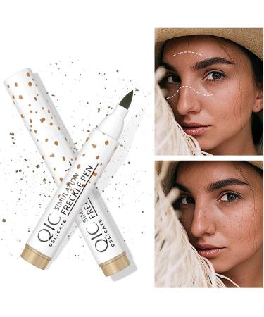 Freckle Pen - Faux Freckles Makeup Pencil | Waterproof & Easy to Use | 2 Pieces Natural Simulation - Buy Online on GoSupps.com