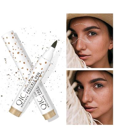 Monshop Freckles Pencil - Waterproof Faux Freckles Makeup Pen for Natural Lifelike Result - Buy Online on GoSupps.com