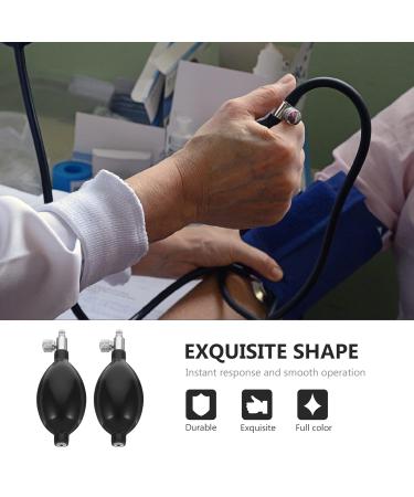 2-Pack Blood Pressure Bulb Pump & Air Release Valve Replacement Kit - Manual Inflation Sphygmomanometer Accessories - Buy Online on GoSupps.com