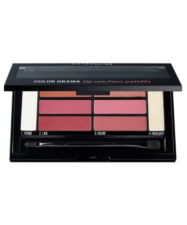 Maybelline New York Lip Palette - Color Sensational Lip Contour Palette Crimson Vixen | International Shipping Available - Buy Online on GoSupps.com