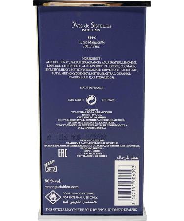 Thallium 3.4 Fl. oz. Eau De Toilette Spray Men by Yves De Sistelle - Buy Online on GoSupps.com