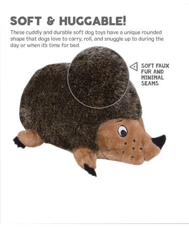 Outward Hound Hedgehogz Plush Dog Toy - Medium Size - Buy Online on GoSupps.com