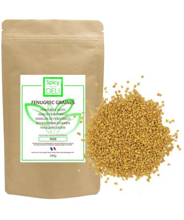 Graines de Fenugrec 200gr "sachet refermable" Origine Inde.
