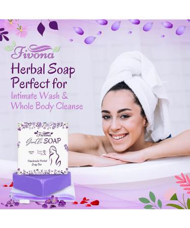 Fivona Yoni Care Kit 6 in 1 - pH Balanced Natural Yoni Oil & Herbal Bar Soap for Women - Vaginal Wash Detox & V Steam Herbs - Sitz Bath Steamer Set - Buy Online on GoSupps.com