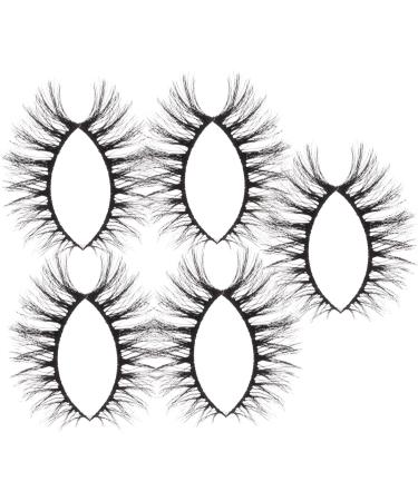 MAGICLULU Lash Strips 40 Pairs Fake Eyelashes Lash Bulk Natural Eyelashes Bulk Lashes Bulk Eyelashes Individual Lashes Human Hair Extensions Makeup Supplies 3d Extend Artificial Imitation - Buy Online on GoSupps.com