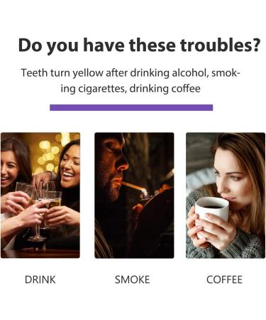 Purple Teeth Whitening Toothpaste - Effective Tooth Spot Removal & Color Correction Serum for Adults - 60g (1 Pack) | Brighten Your Smile - Buy Online on GoSupps.com