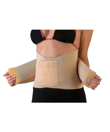 Double Pull Lumbar Support Belt for Pain Relief | Adjustable Back Brace for Herniated Disc Sciatica & Scoliosis | Anti-Skid Support Corset - Men & Women (Waist 47-51 inch - Buy Online on GoSupps.com