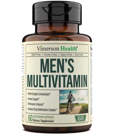 Men's Daily Multimineral Multivitamin Supplement- 60 Capsules