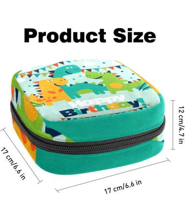 Sweet Unicorn Rainbow Storage Bag for Women - Large Zipper Pocket for Menstrual Cups Tampons & Period Inserts - Colorful & Stylish Organizer - Buy Online on GoSupps.com