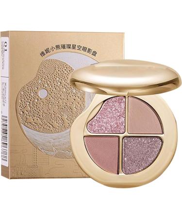 Palette de Fards Paupi res Maquillage Palette 4-en-1 - Fard Joues Brillant Adapt aux Teens et Peaux Matures N 5 - Buy Online on GoSupps.com