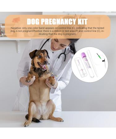 GANAZONO Pet Dog Pregnancy Pregnant Test Paper Strip Fast and Accurate Detection Pet Dog Pregnancy Test Card Dog Pregnant Test - Buy Online on GoSupps.com