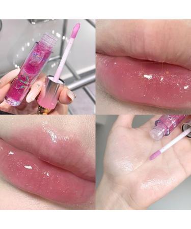 2 Pack Moisturizing Lip Gloss Waterproof Long Lasting Lip Gloss for Girls - Buy Online on GoSupps.com