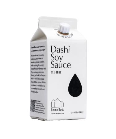 Emma Basic - Sauce soja dashi 200 ml | Sans gluten | Sauce soja sucr e | Vegan | Base pour soupe | Fabriqu au Japon 200 ml (Lot de 1)
