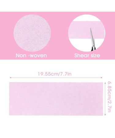 Molain 100-Piece Pink Wax Strips for Facial and Body Hair Removal - Non-Woven Epilating Wax Strip Paper - Buy Online on GoSupps.com