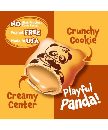 Meiji Hello Panda Cookies caramel cr me garnie 62 4 g lot de 6 Biscuits de la taille d'une bouch e avec des sports de panda amusants - Buy Online on GoSupps.com