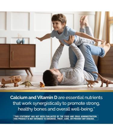 Nature's Wonder Calcium 600 mg with Vitamin D3 20 mcg for Bone Health 220 Tablets 220 Count (Pack of 1) - Buy Online on GoSupps.com