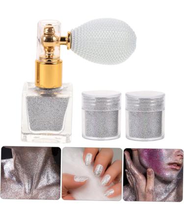 FOMIYES 1 Set Glitter Powder Face Paint Makeup Highlighter Powder Glitter Spray for Hair and Body Shimmer As Shown 1 7.4X6.8CM - Buy Online on GoSupps.com